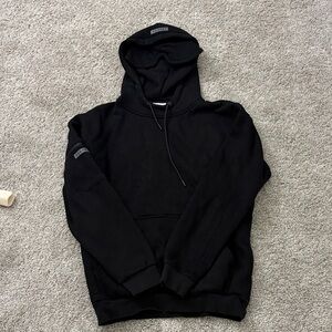 Womens Comfrt Black Hoodie